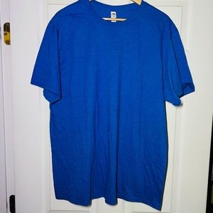 Fruit Of The Loom Iconic Tee Adult T-shirt Blue X-Large Unisex